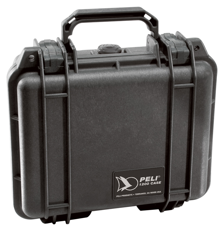 Защитный кейс Peli™ 1200 черный пустой