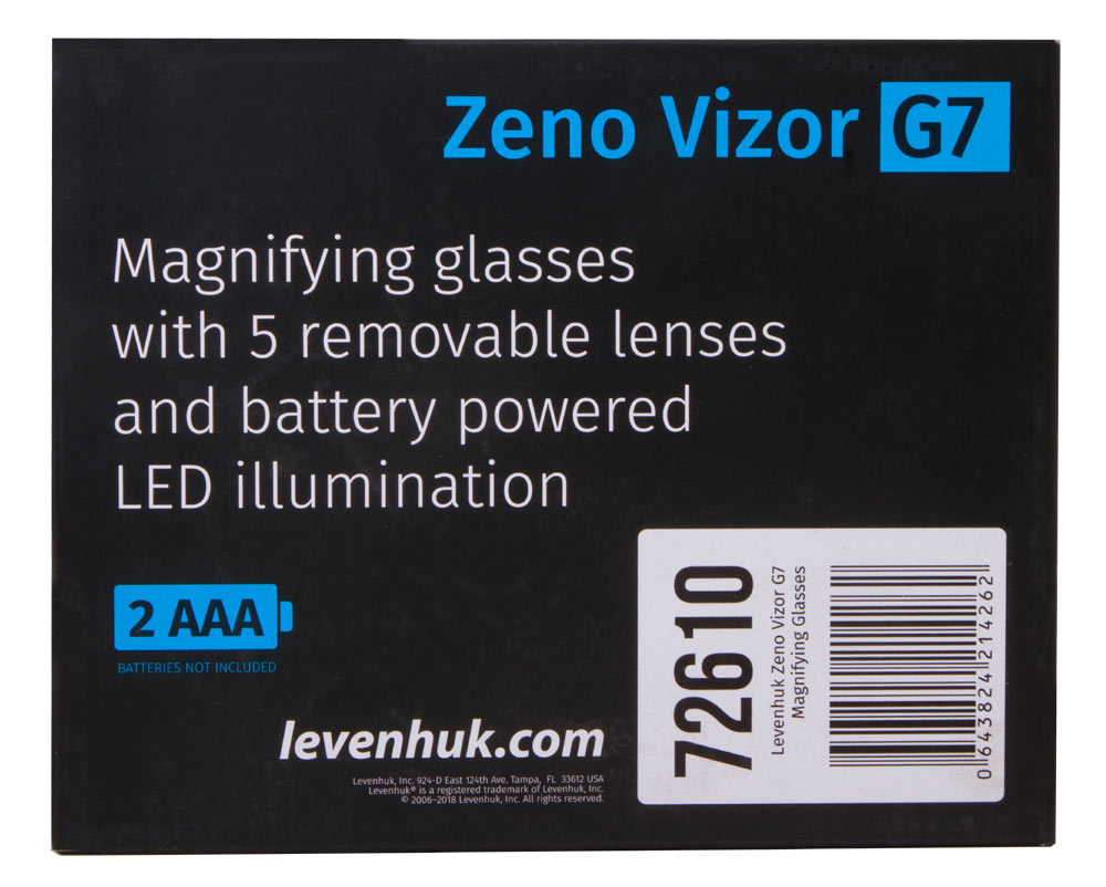 Лупа-очки Levenhuk Zeno Vizor G7