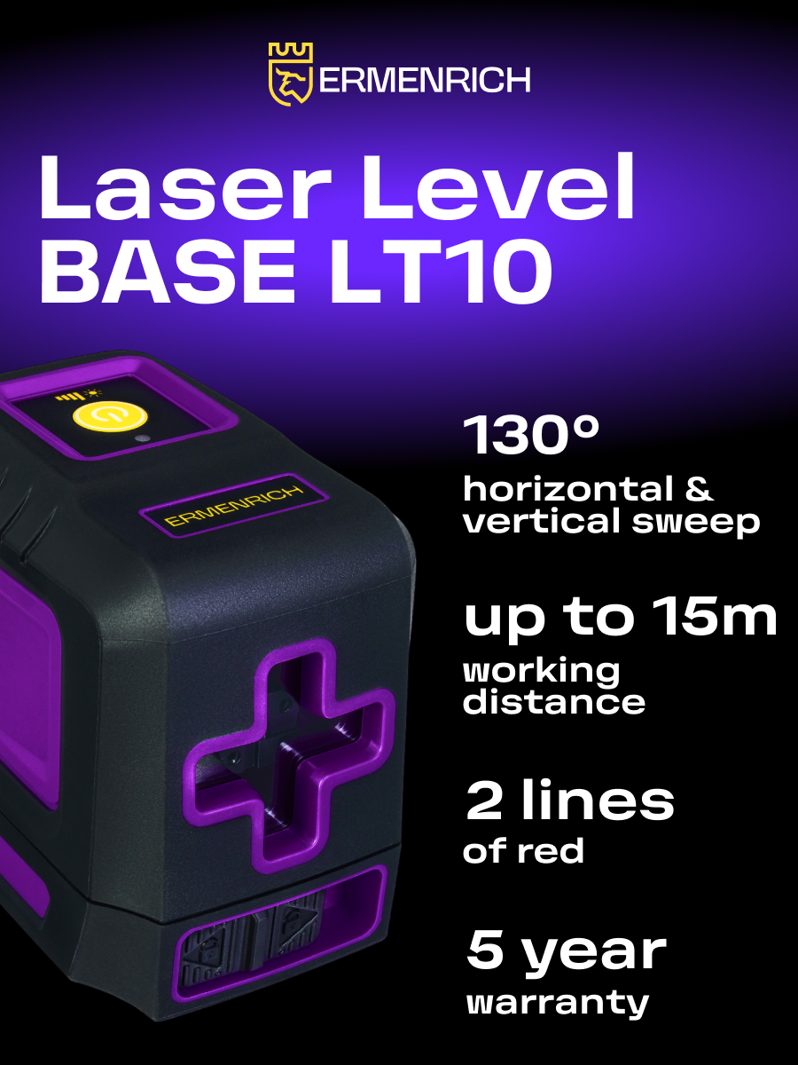 Лазерный уровень Ermenrich BASE LT10