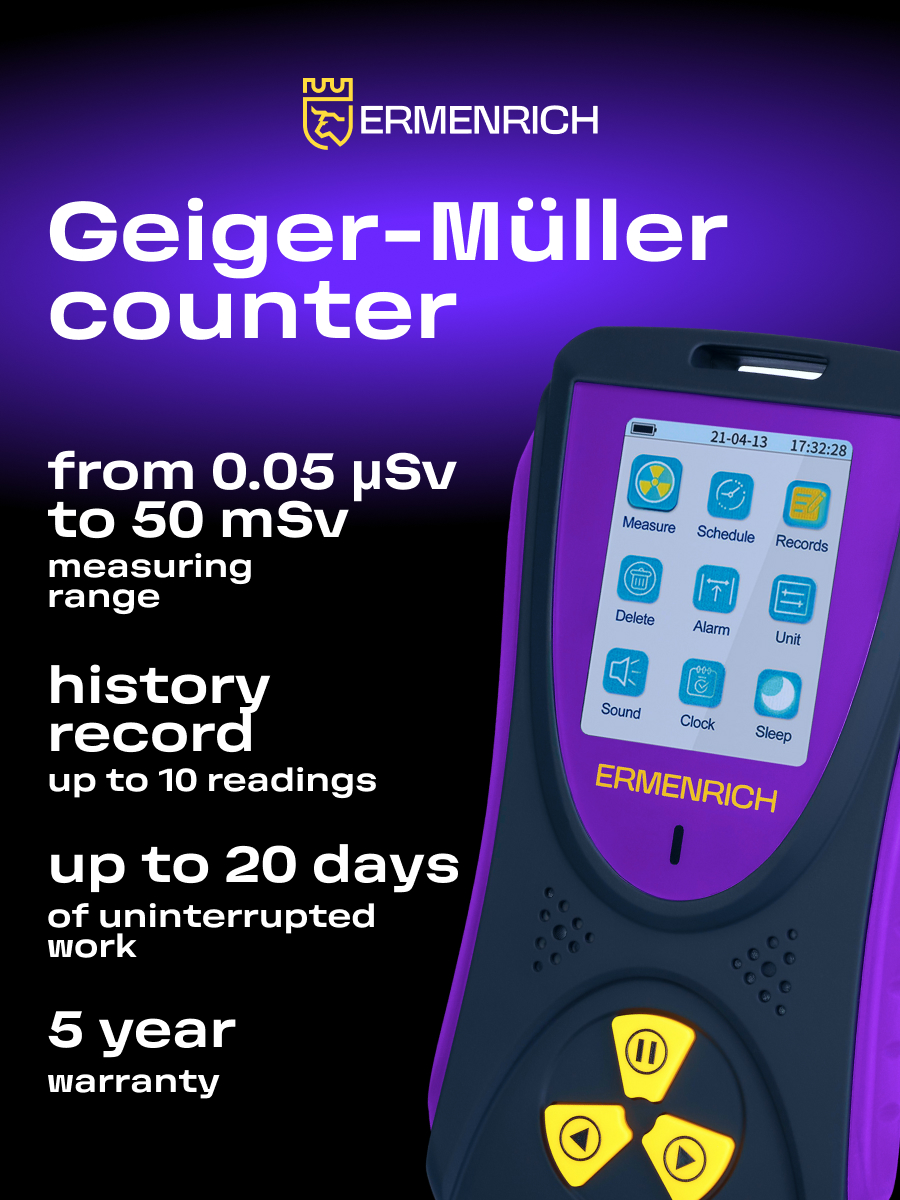 Дозиметр Ermenrich Ping RD50