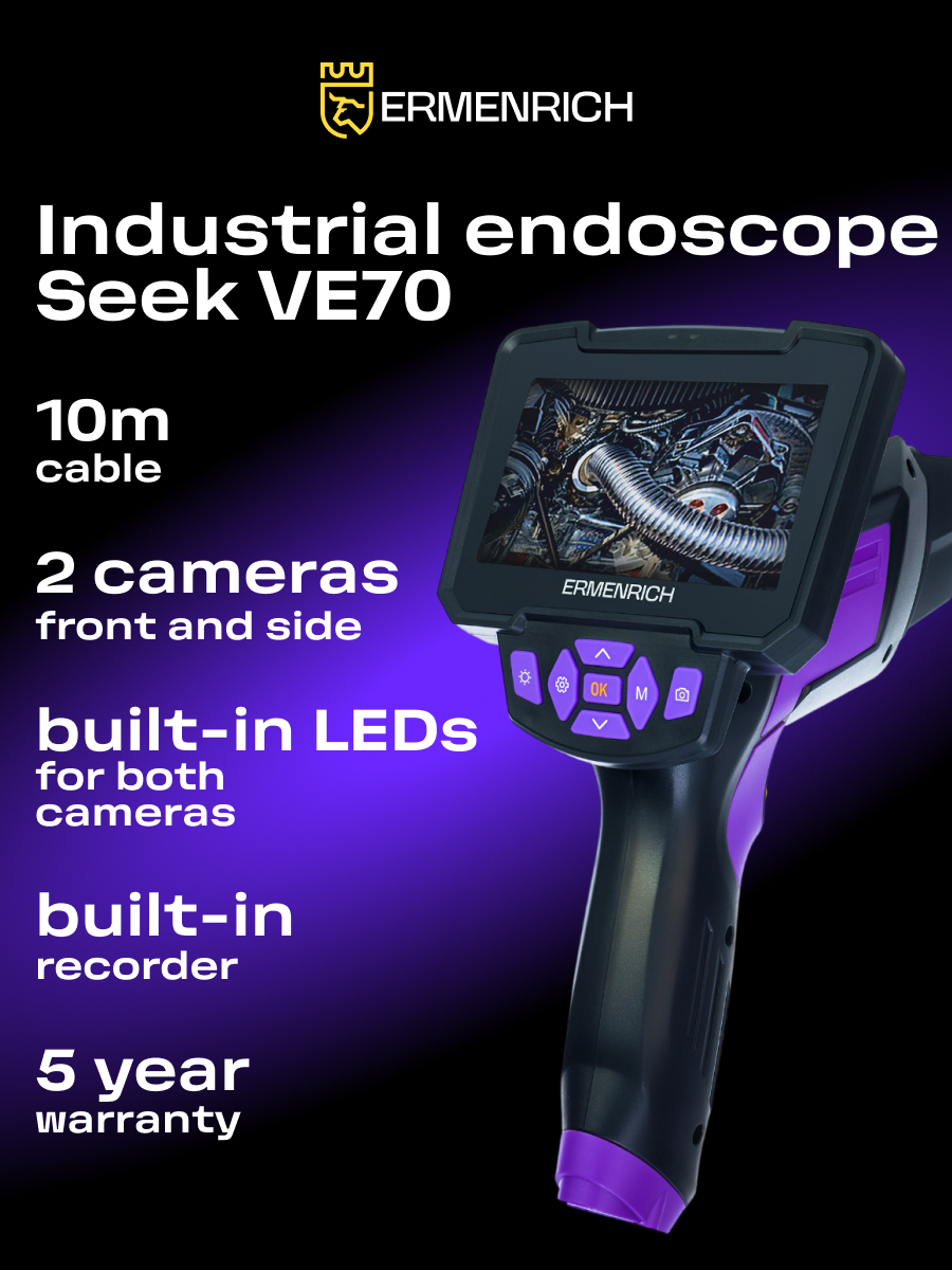 Видеоэндоскоп Ermenrich Seek VE70