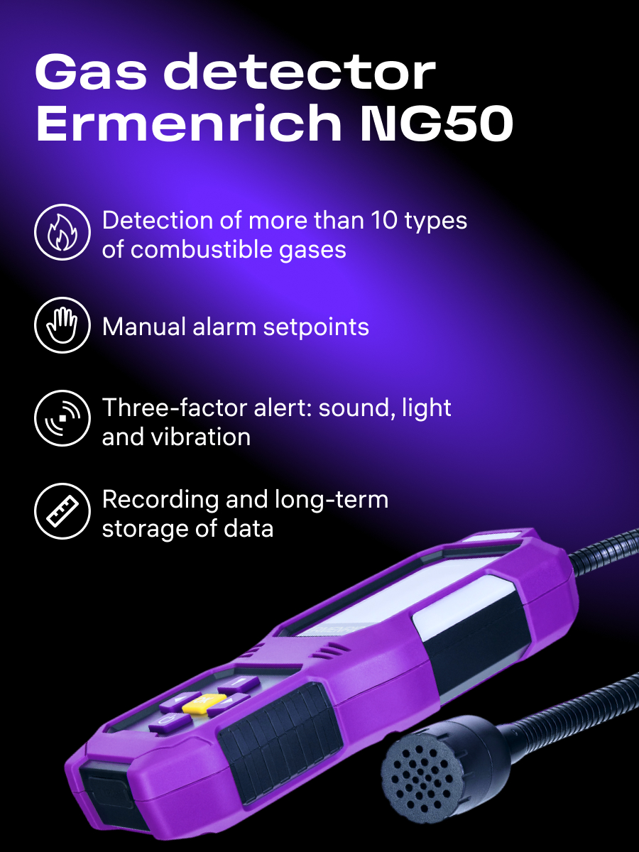Детектор газа Ermenrich NG50