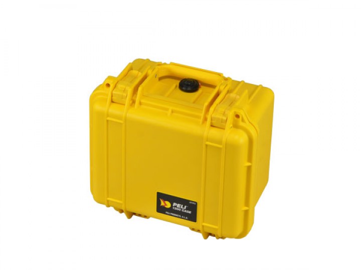 Защитный кейс Peli™ 1300 желтый с поропластом