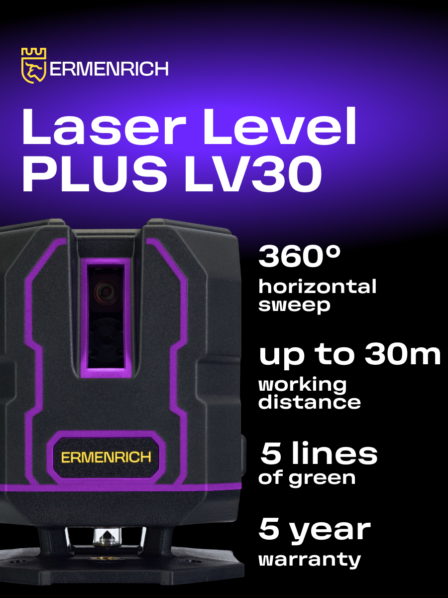 Уровень лазерный Ermenrich PLUS LV30