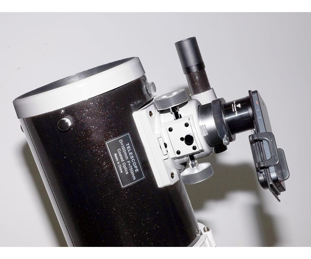 Универсальный адаптер для установки смартфона на телескоп TS-Optics Smartphone adapter с резьбой T2