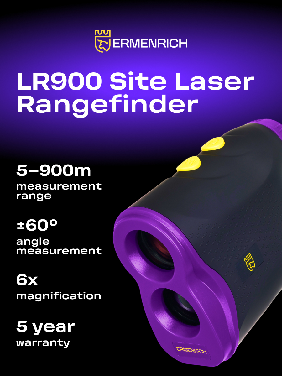 Лазерный строительный дальномер Ermenrich LR900
