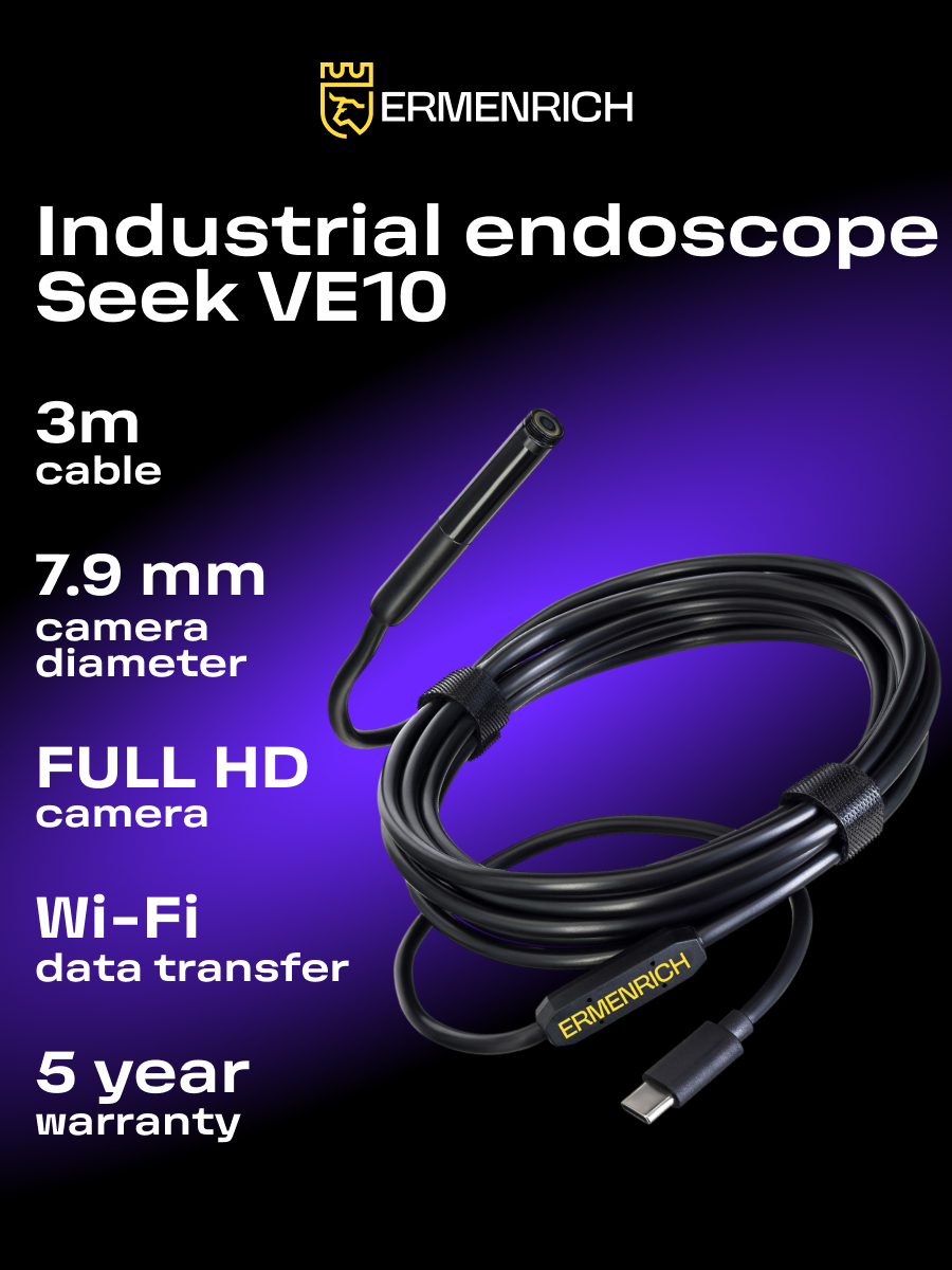Видеоэндоскоп Ermenrich Seek VE10