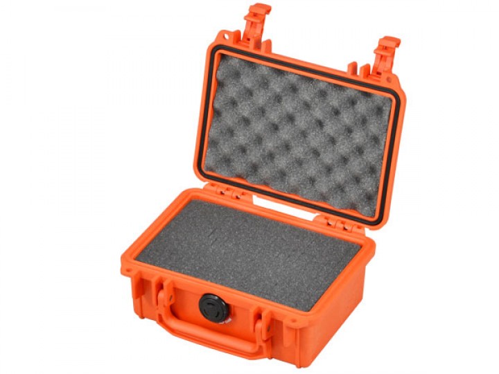 Защитный кейс Peli™ 1120 оранжевый с поропластом