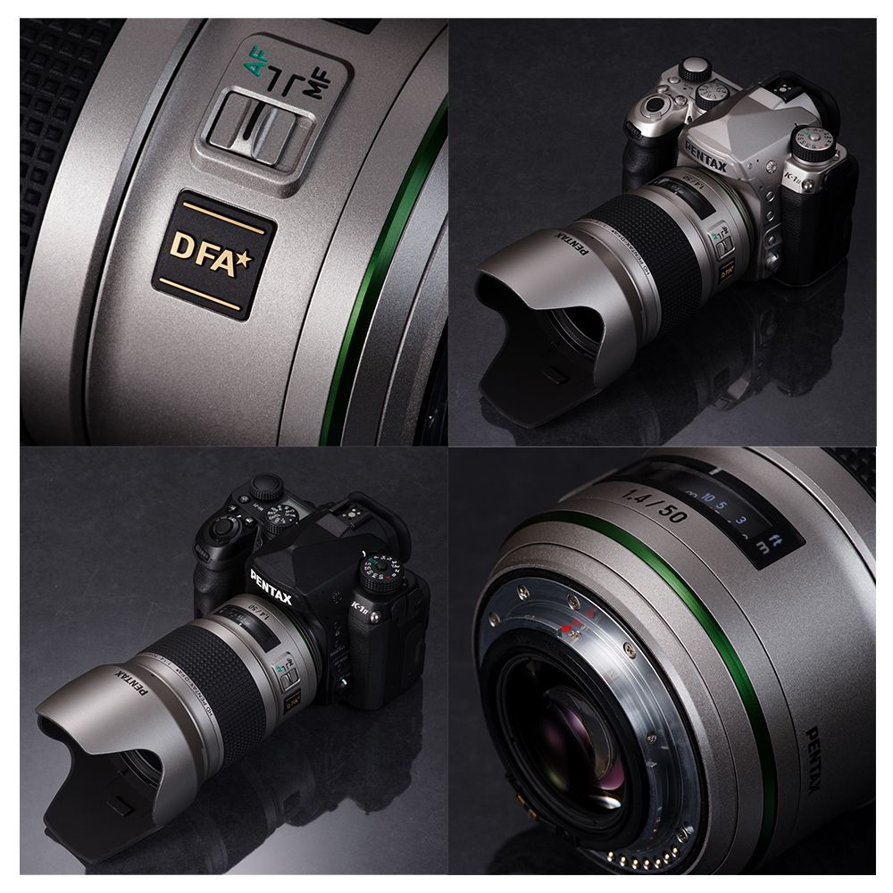 Объектив HD PENTAX-D FA* 50 mm F1.4 SDM AW Silver Edition