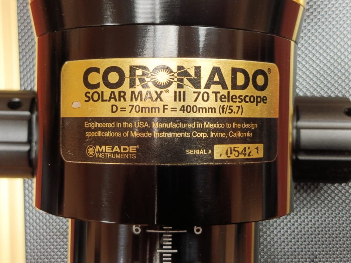 Солнечный телескоп CORONADO SolarMax III 70 с блок. фильтром 10 мм