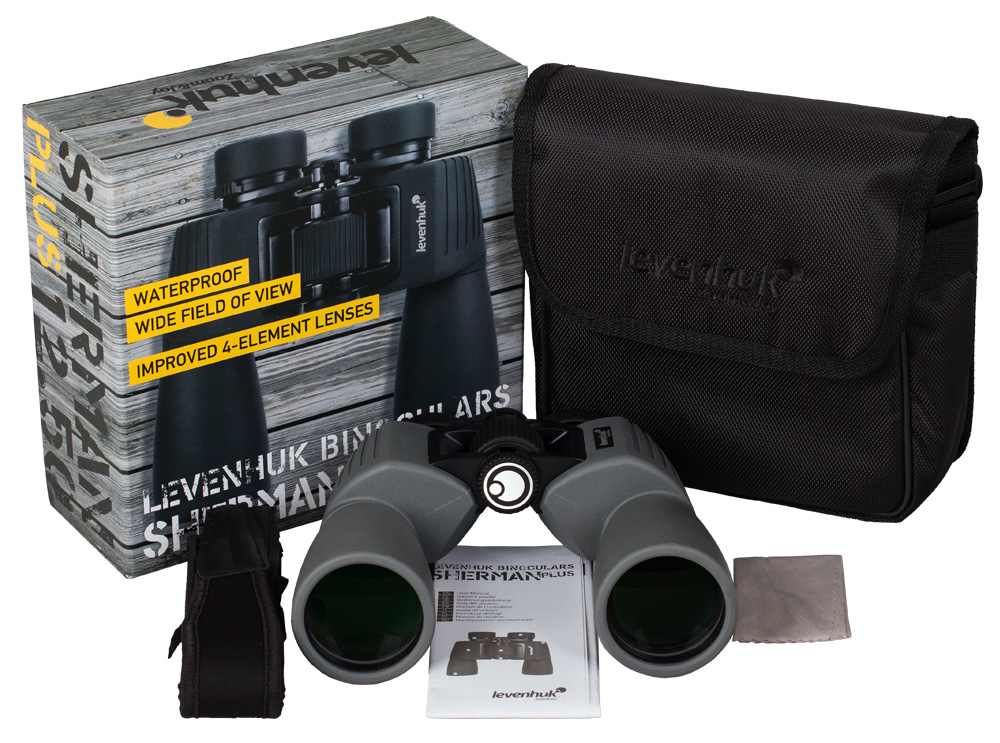 Бинокль Levenhuk Sherman PLUS 12x50