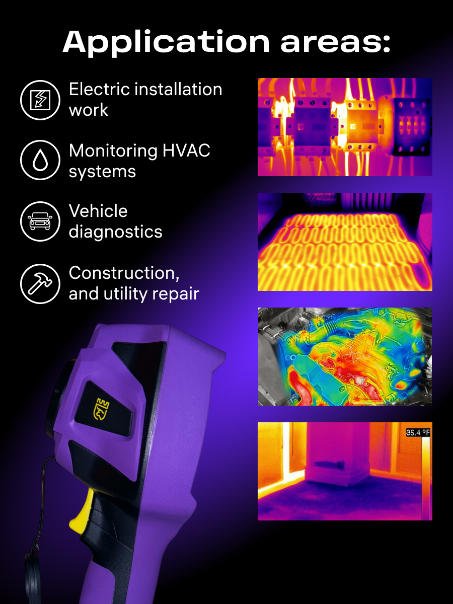 Тепловизор строительный Ermenrich Seek TV80