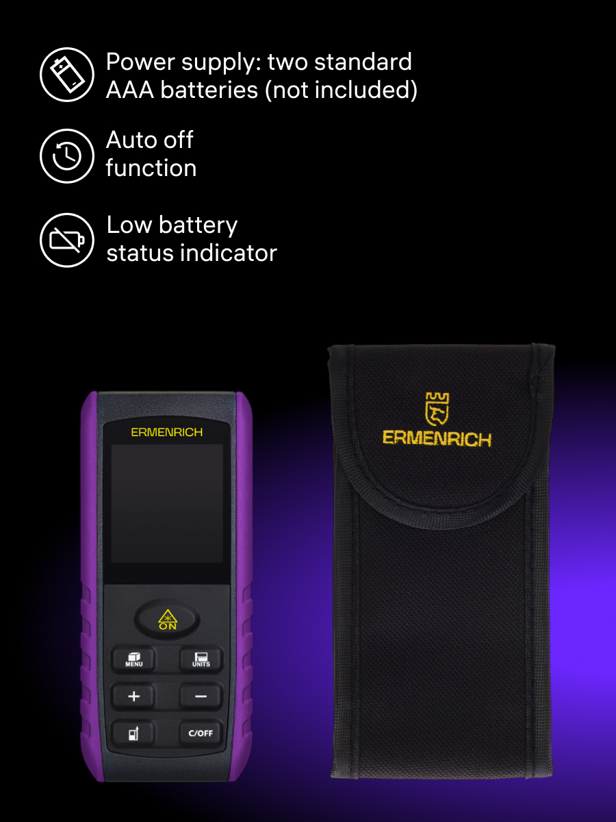 Лазерная рулетка Ermenrich Reel PRO GE60