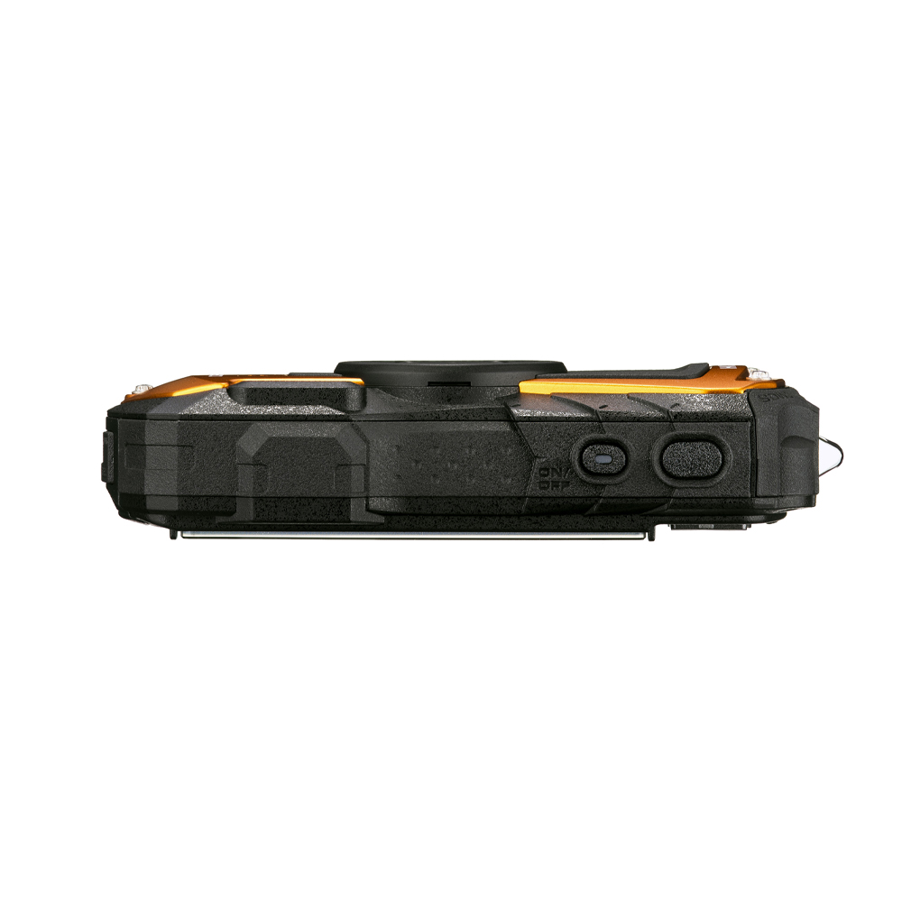 Водонепроницаемый фотоаппарат Ricoh WG-80 оранжевый с черным
